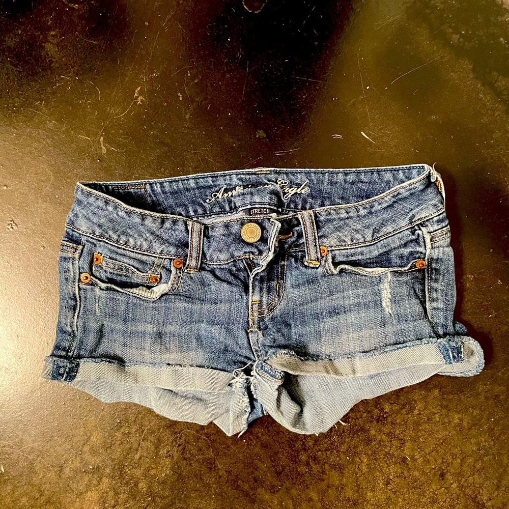 AE shorty shorts 00 stretch
